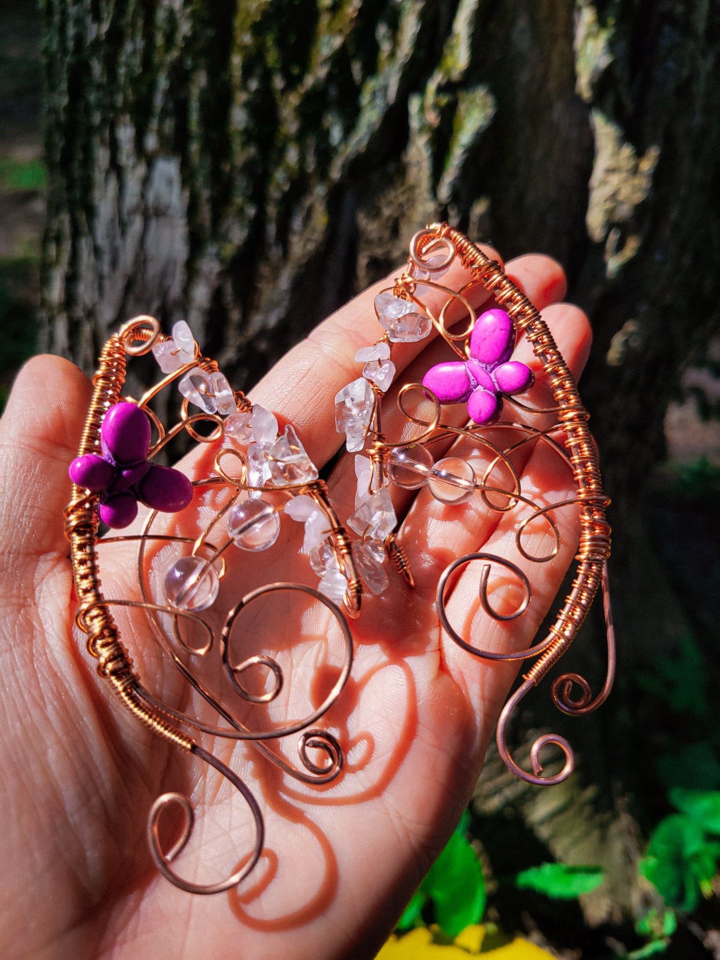 Butterfly Copper Fairy Ears