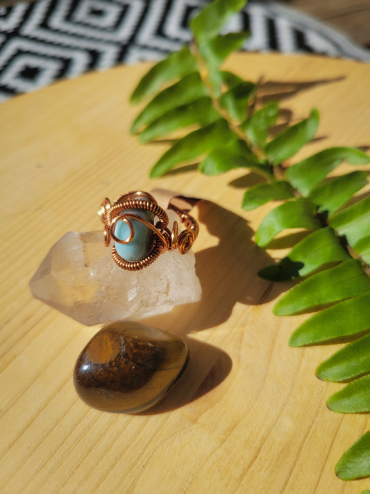 Larimar Ring Size 7