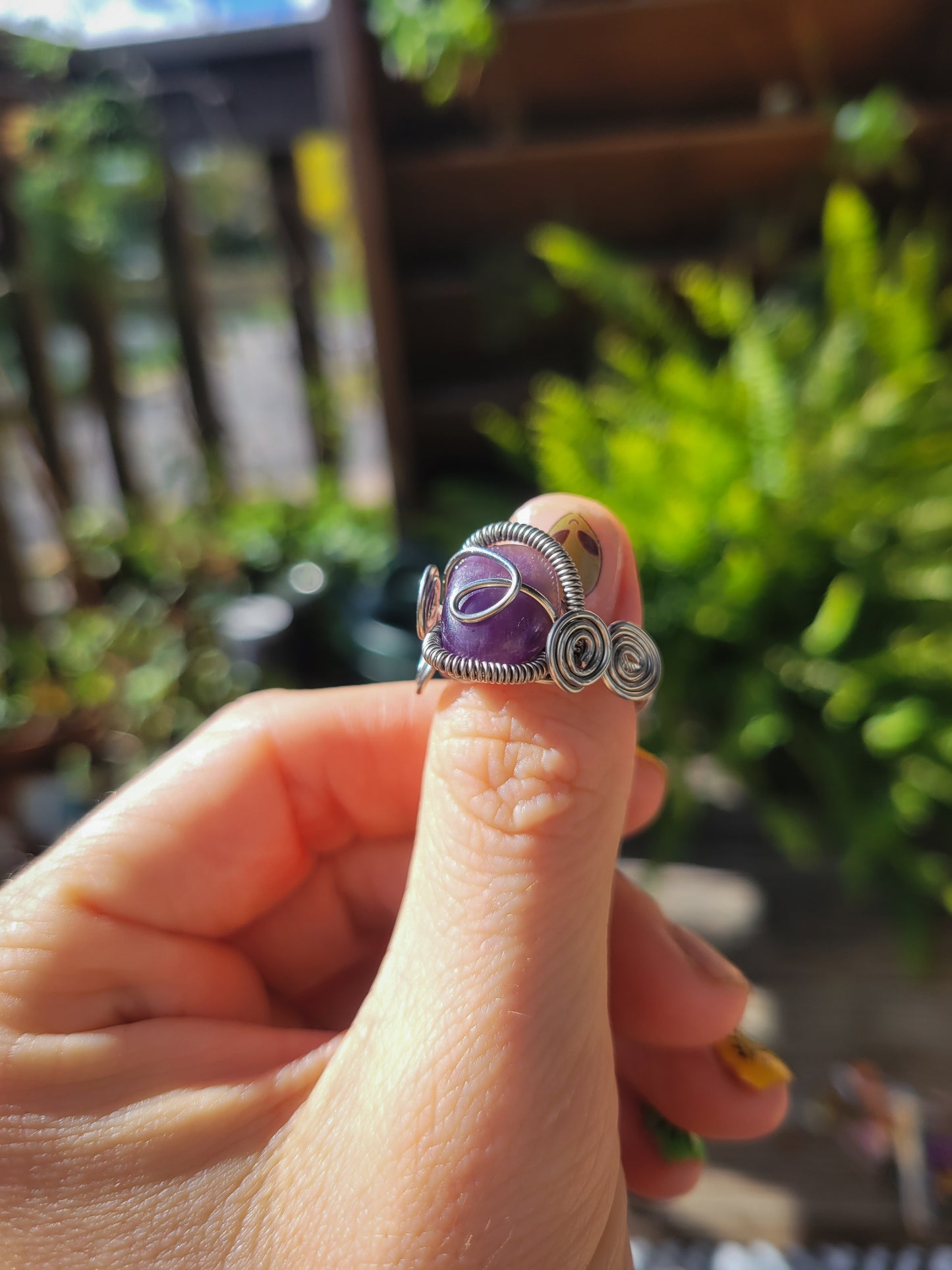 Amethyst Ring Size 6