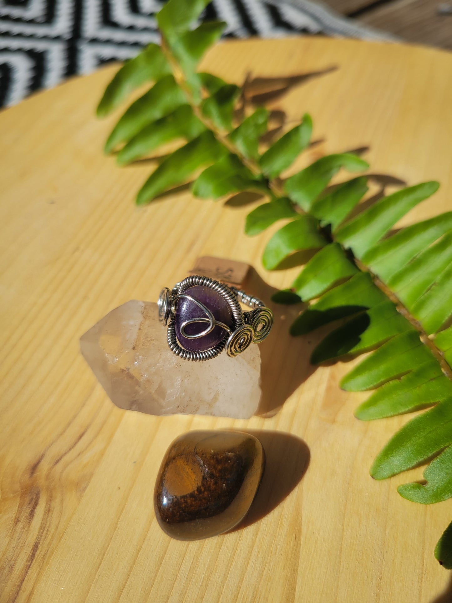 Amethyst Ring Size 6