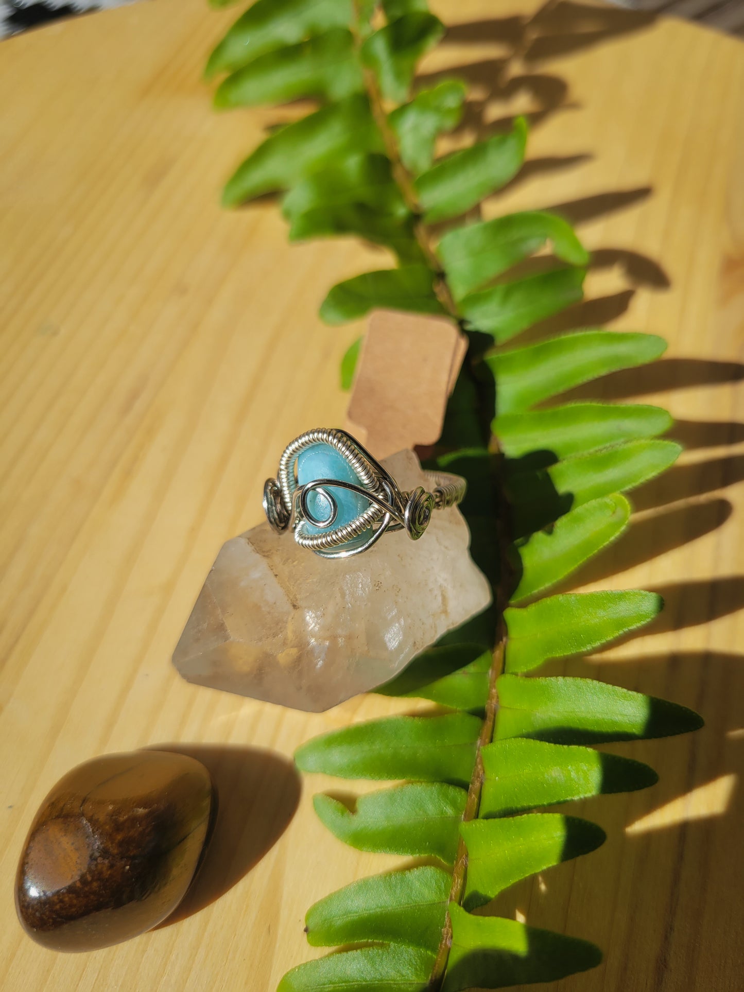 Larimar Ring Size 7