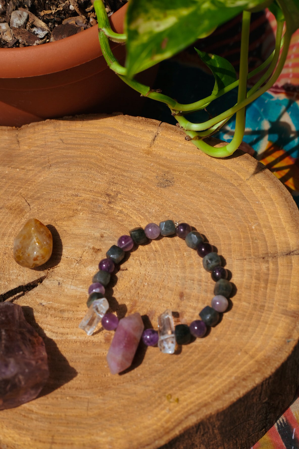 Dark Pink Bracelet