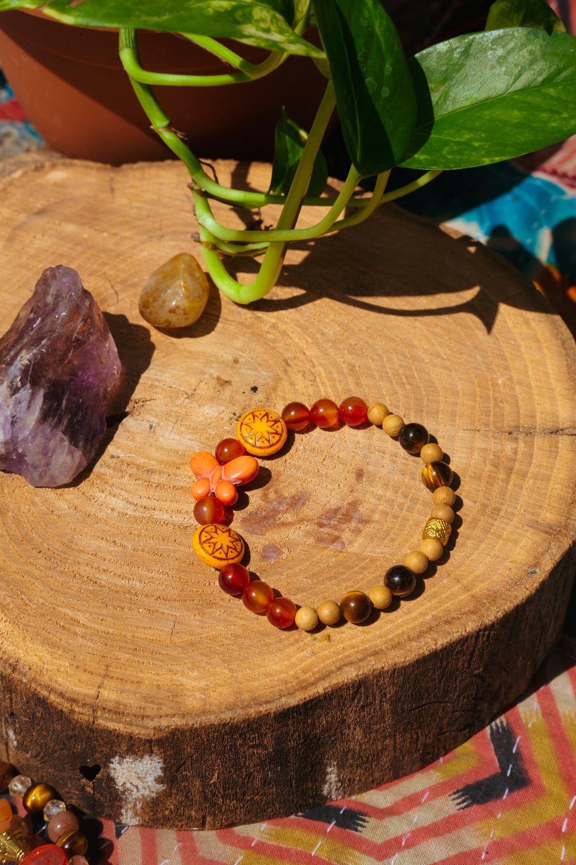 Sunshine Butterfly Bracelet