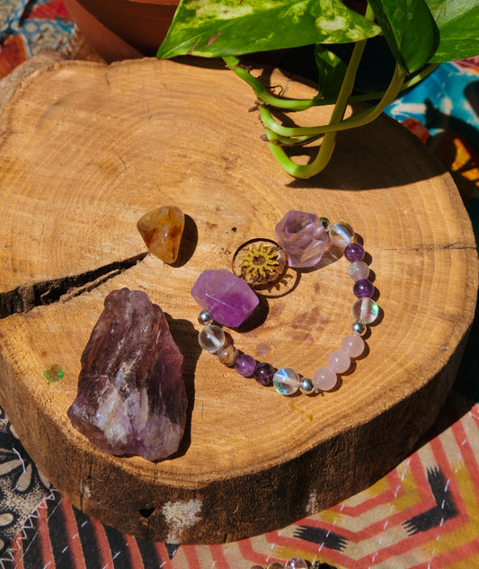 Purple Sun Bracelet