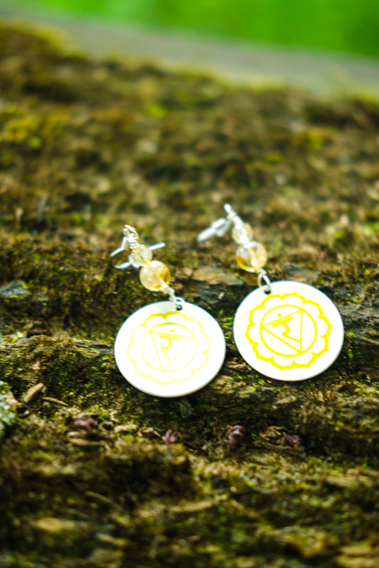 Manipura • Solar Plexus Chakra Earrings