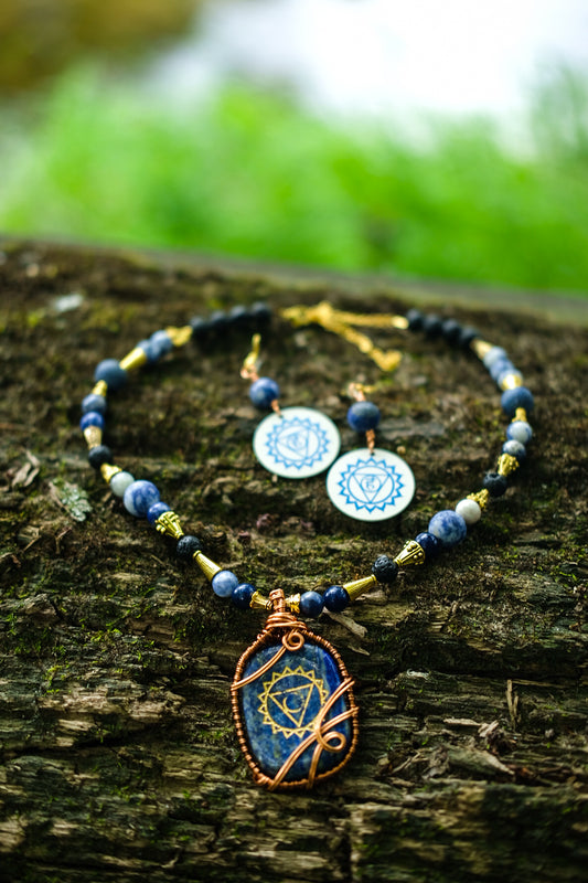 Vishuddha • Throat Chakra Earrings