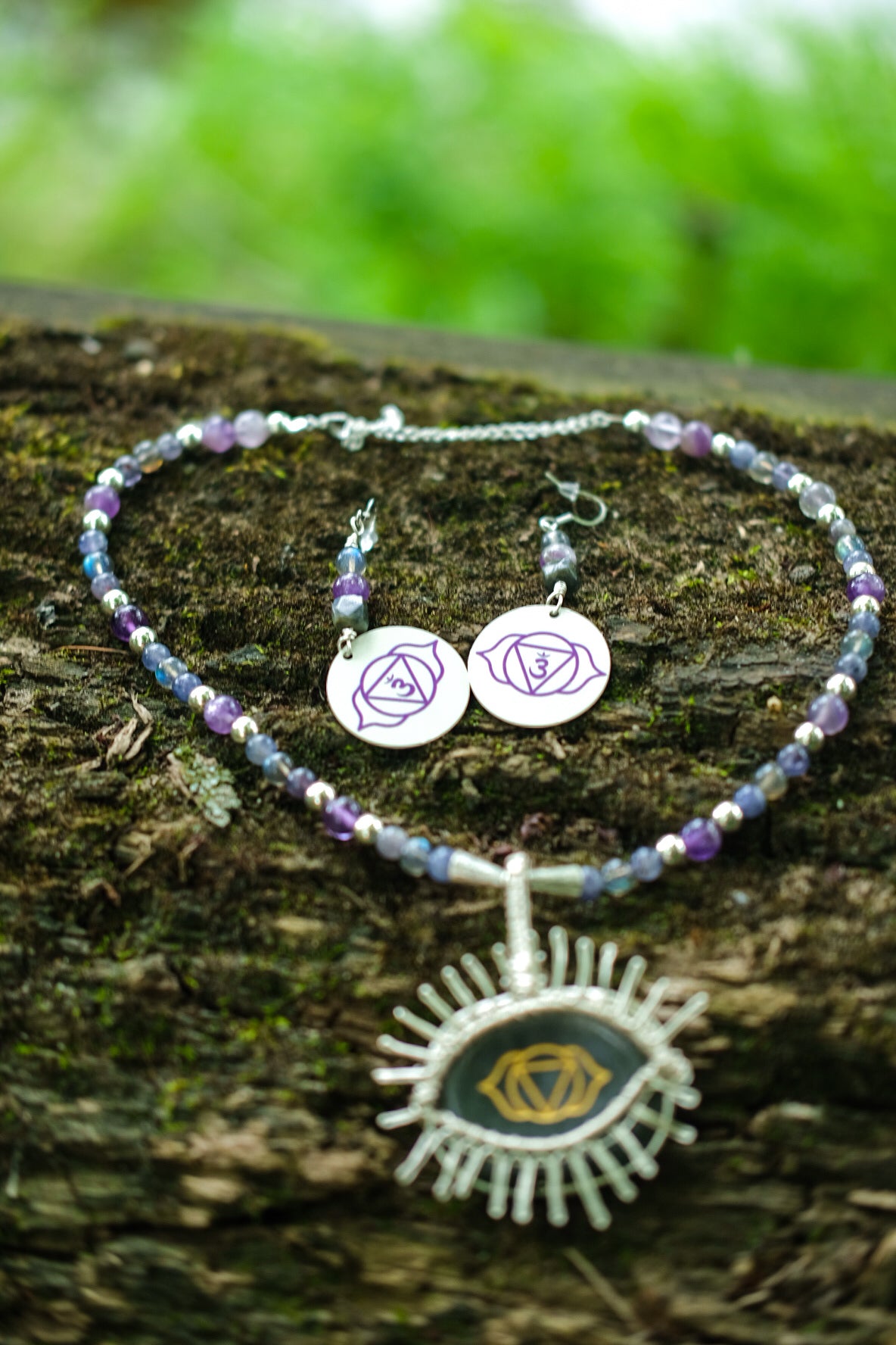 Ajna • Third Eye Chakra Earrings