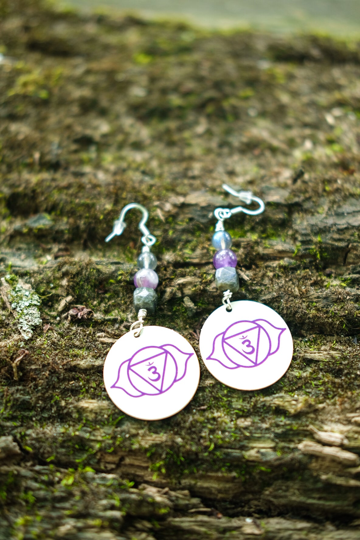 Ajna • Third Eye Chakra Earrings