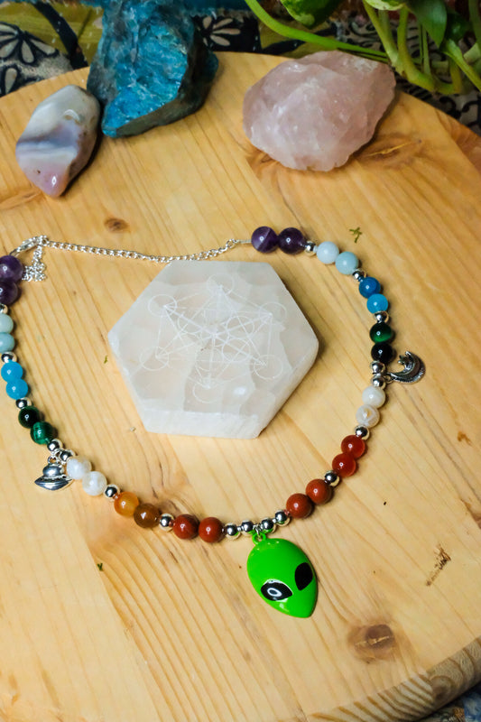 Allien Choker ⢠Chakra Beads