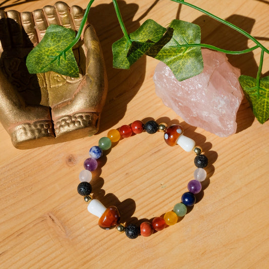 Mushroom Bracelet• Chakra