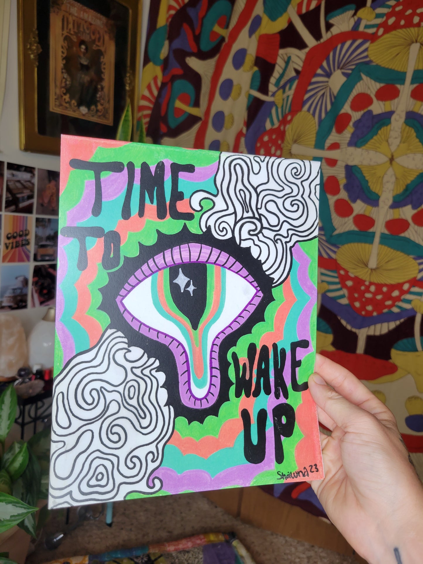Time To Wake Up 8x10 Print