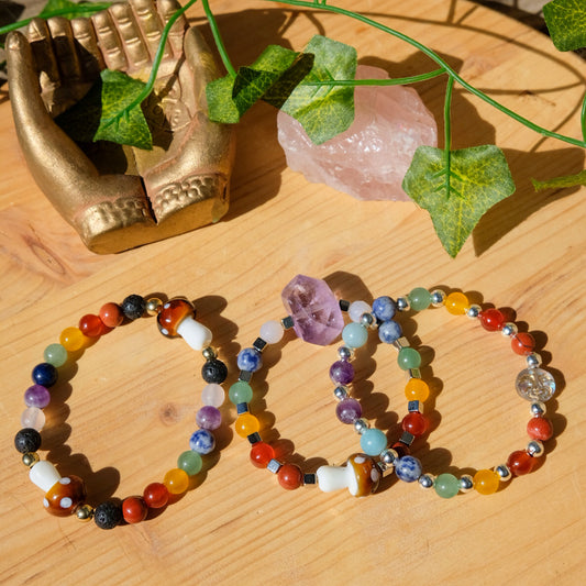 Mushroom Bracelet• Chakra