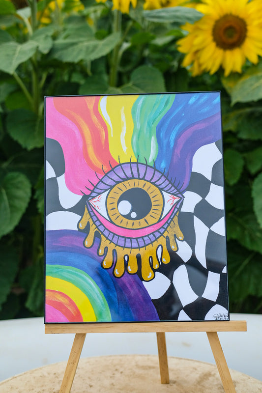 "Rainbow Visions" 11x14 Print