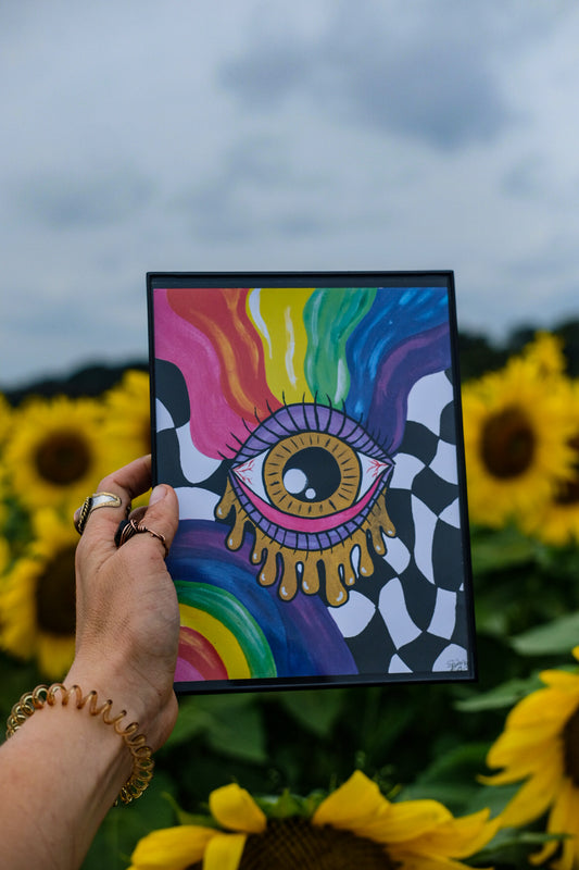 "Rainbow Visions" 6x8 Print
