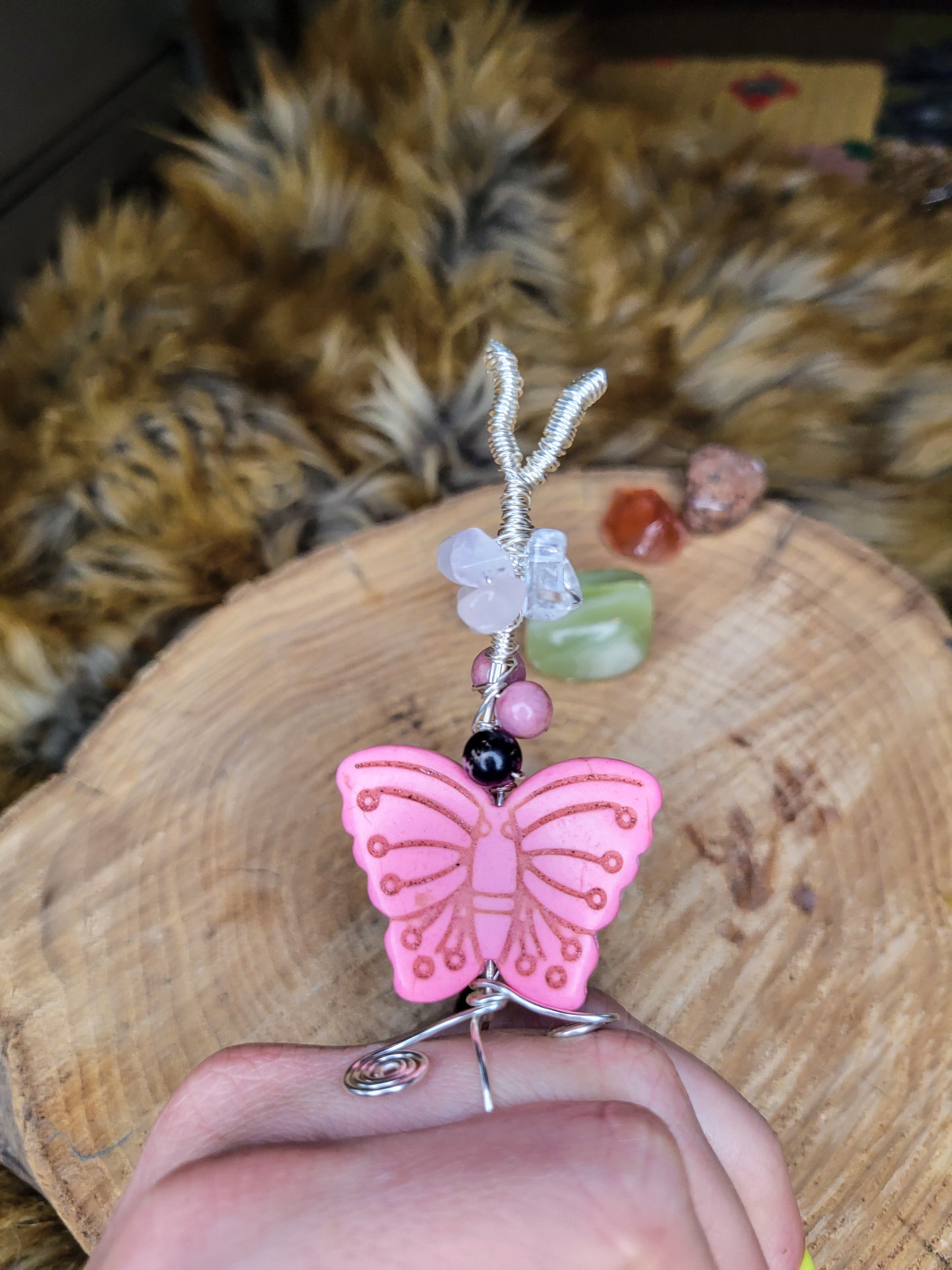 ✨️Fancy✨️ Jay Pink Butterfly Ring