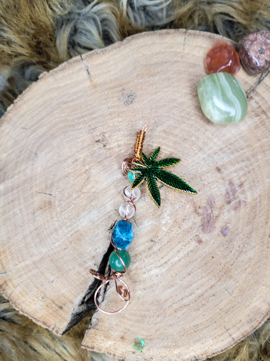 ✨️Fancy✨️ Earth Day Jay Leaf Ring