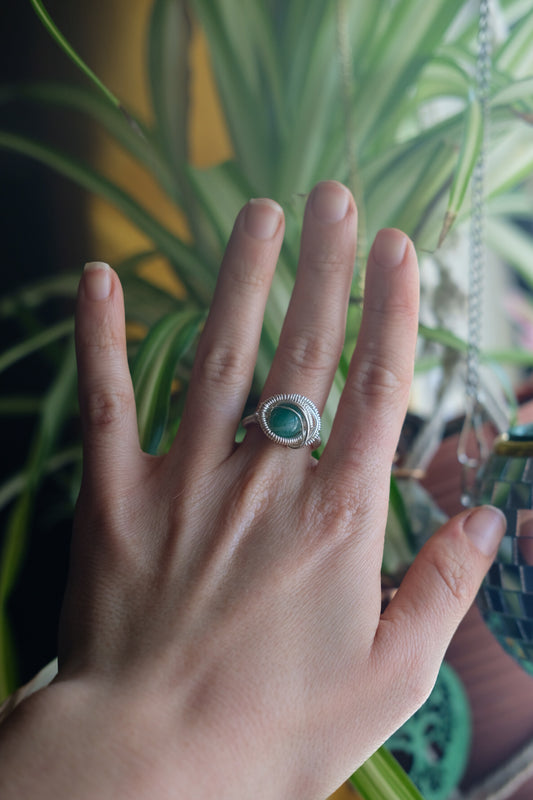 Green Aventurine Size 7