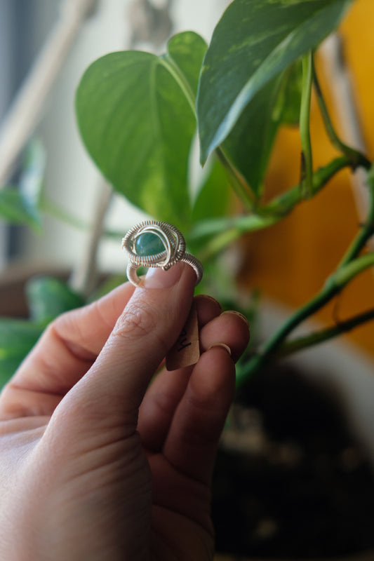 Green Aventurine Size 7