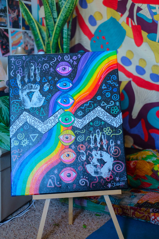 Eye Chakra 14x20 ORIGINAL