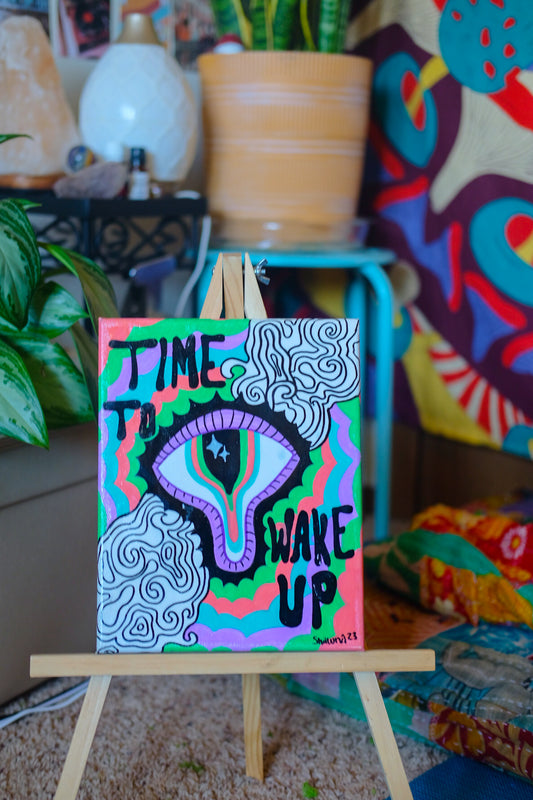 " Time to Wake Up" 8x10 ORIGINAL