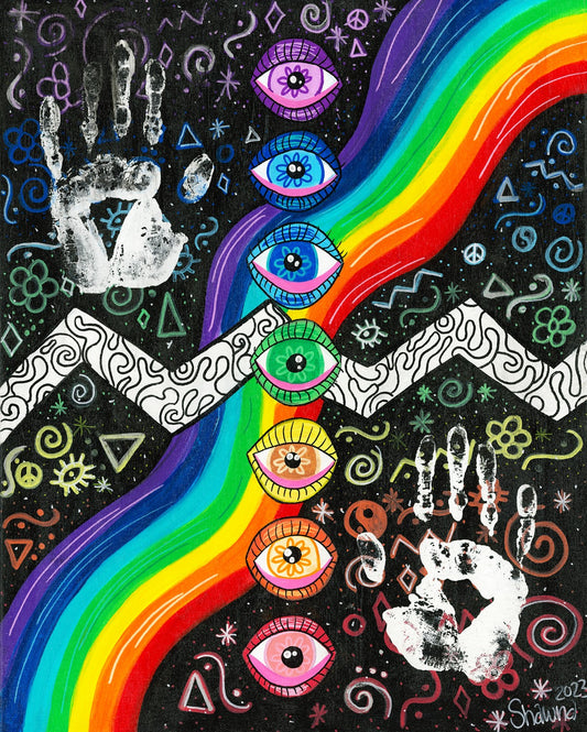 Eye Chakra 14x20 ORIGINAL