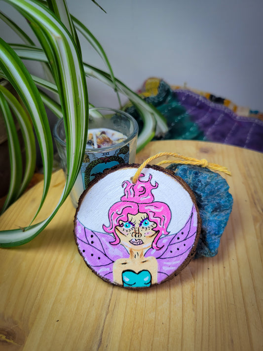 Pink Fairy Ornament