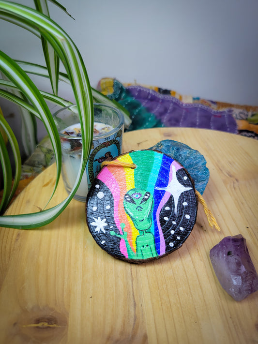 Groovy Alien Ornament