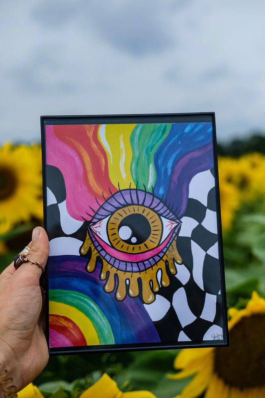 "Rainbow Visions" 6x8 Print