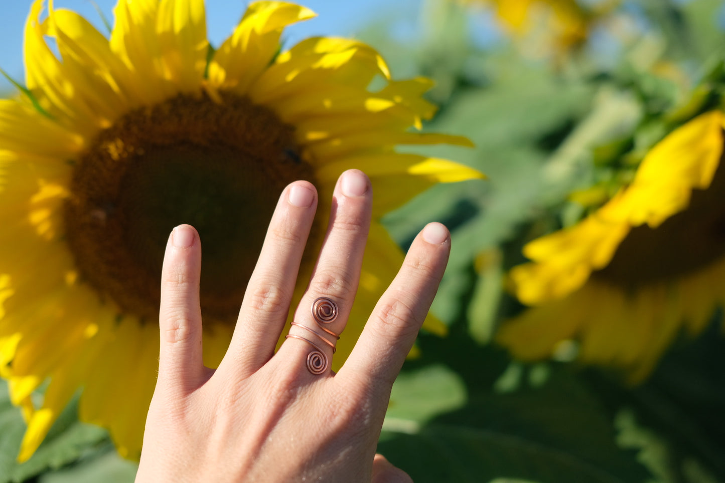 Adjustable Copper Ring