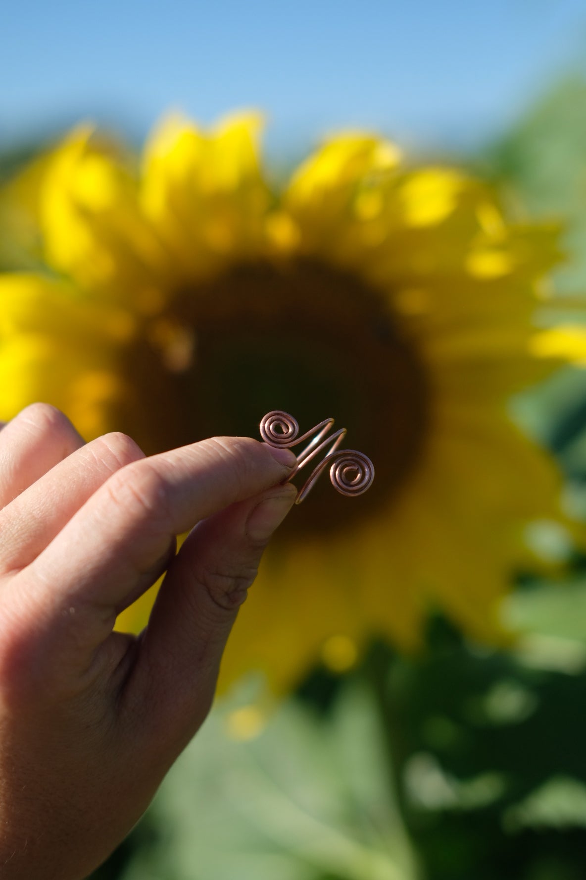 Adjustable Copper Ring