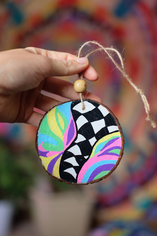 Checkered Ornament