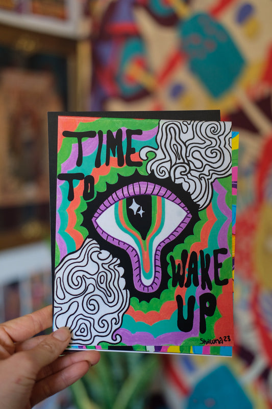 " Time to Wake Up" 6x8 Print